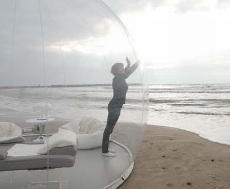 bubble tent beach 3 | Tichuan