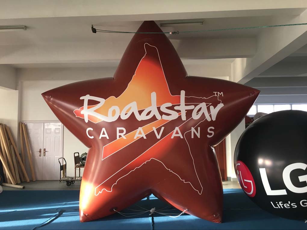 road star 13 | Balloon Light | Helium Compressor | Inflatable Tent | Car Cover