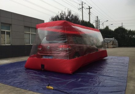 Inflatable Clear Car Cover | Plus Version