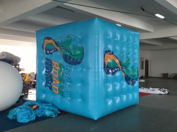 full cover print cube balloon