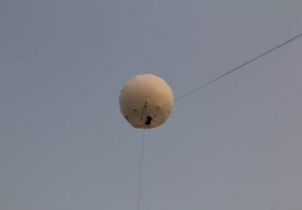 Aerial Balloon With Veil – No Frame