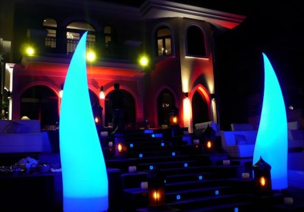 Inflatable Flame Lighting