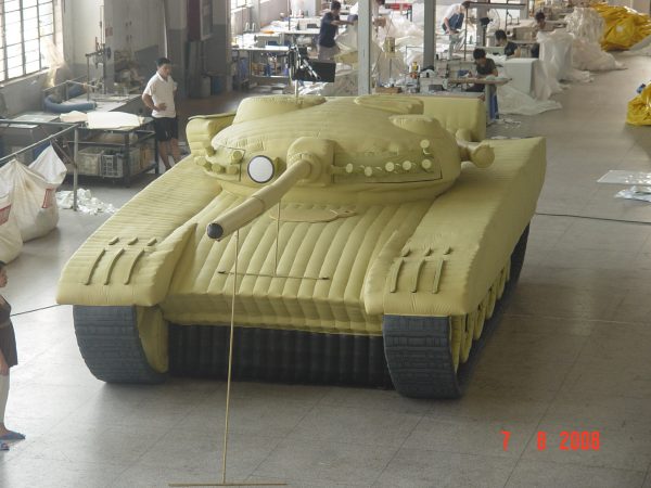 T72 Main Battle Tank - Inflatable Military Decoy - Image 4