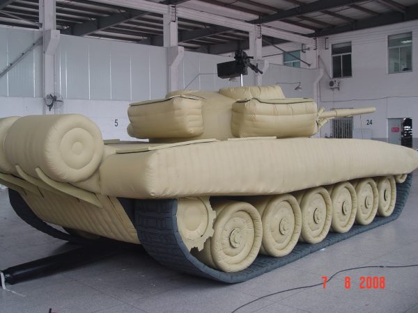 T72 Main Battle Tank - Inflatable Military Decoy - Image 3
