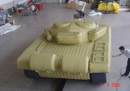 T72 Main Battle Tank – Inflatable Military Decoy