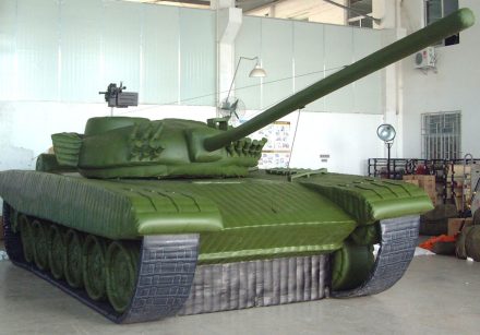 T72 Main Battle Tank – Inflatable Military Decoy