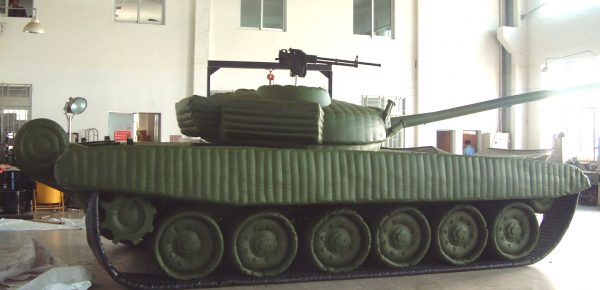 T72 Main Battle Tank - Inflatable Military Decoy - Image 4