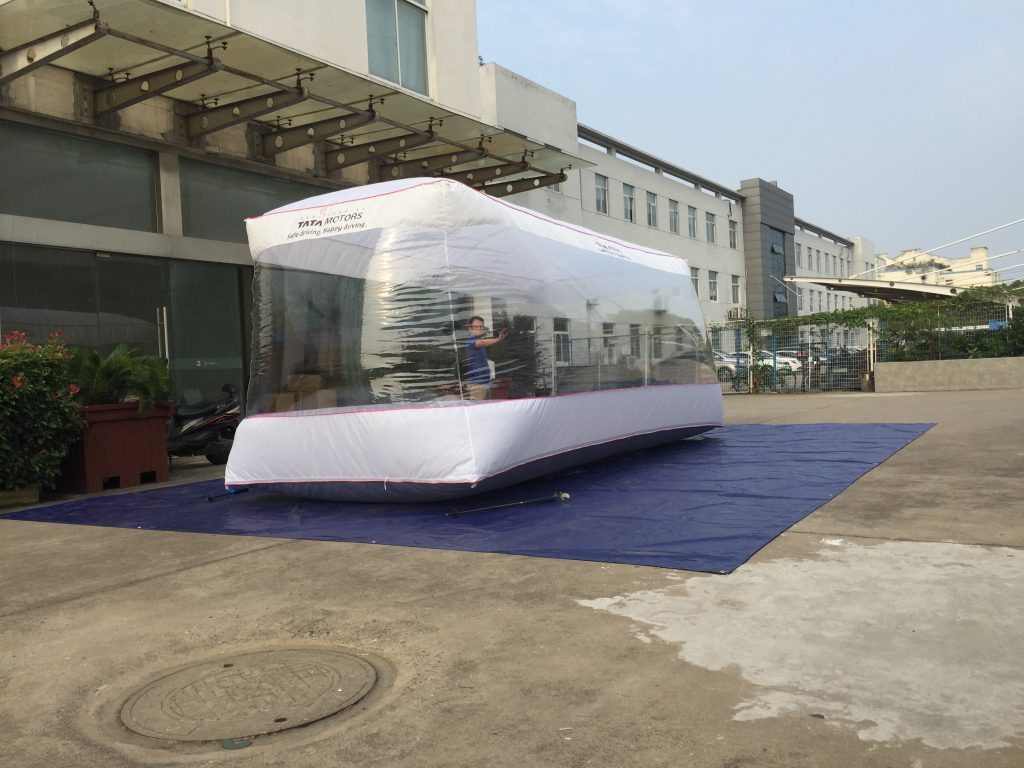 Car capsule | Car Cover – 550X220X203cm – India TATA Motor