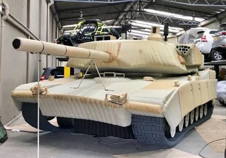 M1A2 Main Tank – Inflatable Military Decoy