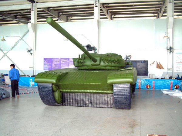 T72 Main Battle Tank - Inflatable Military Decoy - Image 3