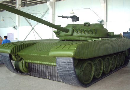 T72 Main Battle Tank – Inflatable Military Decoy