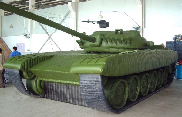 T72 Main Battle Tank - Inflatable Military Decoy - Image 2
