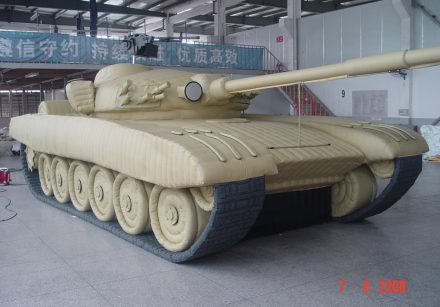T72 Main Battle Tank – Inflatable Military Decoy