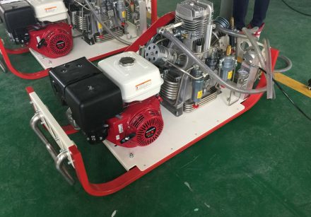 Helium Compressor AD-EN-350l Gasoline Power