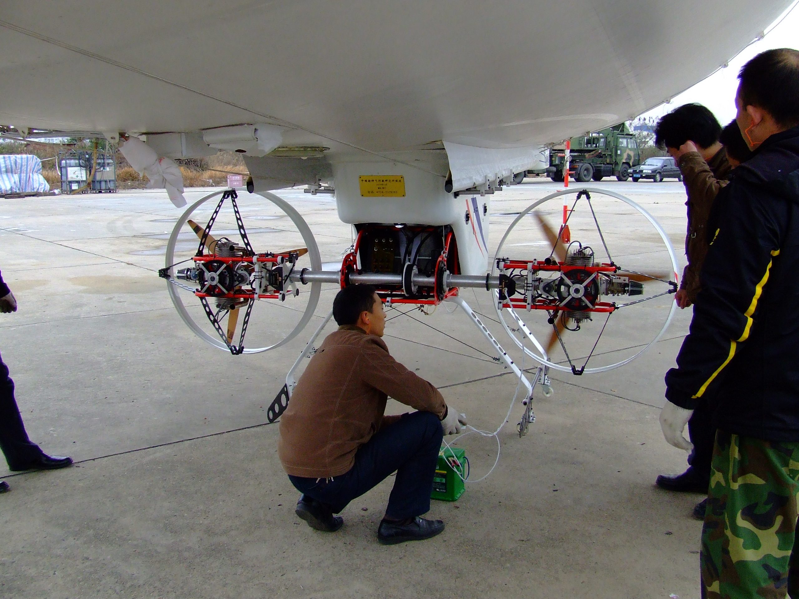 starter unmanned airship