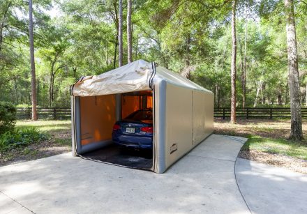 Inflatable Car Cover Showcase Outdoor