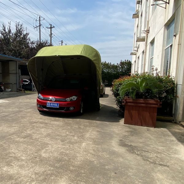 car garage front view 1 | Balloon Light | Helium Compressor | Inflatable Tent | Car Cover