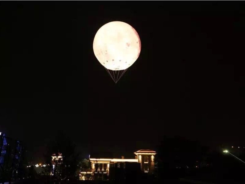 5m moon balloon 3 fly | Cinema Balloons, Light Balloons,Grip Cloud Balloons, Helium Compressor, Rc Blimps, Inflatable Tent , Car Cover - Supplier