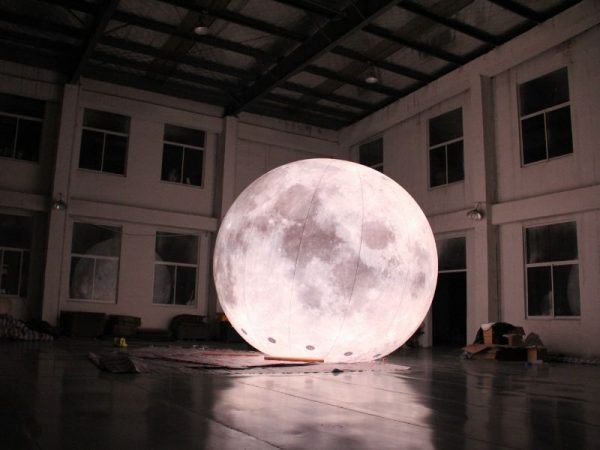 5m Moon Balloon With Light