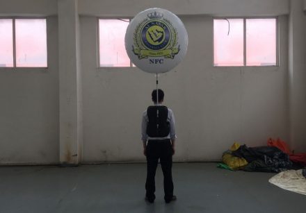 1m Walking Backpack Balloon No Light