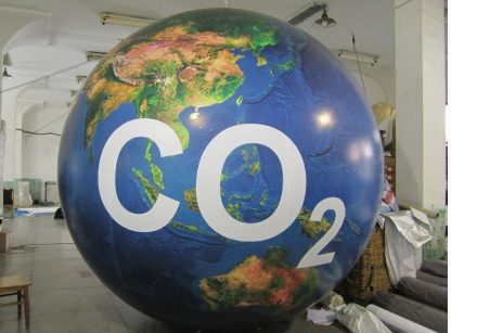 Sky Earth Helium Advertising Balloon