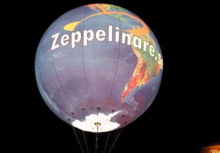 Sky Earth Helium Advertising Balloon
