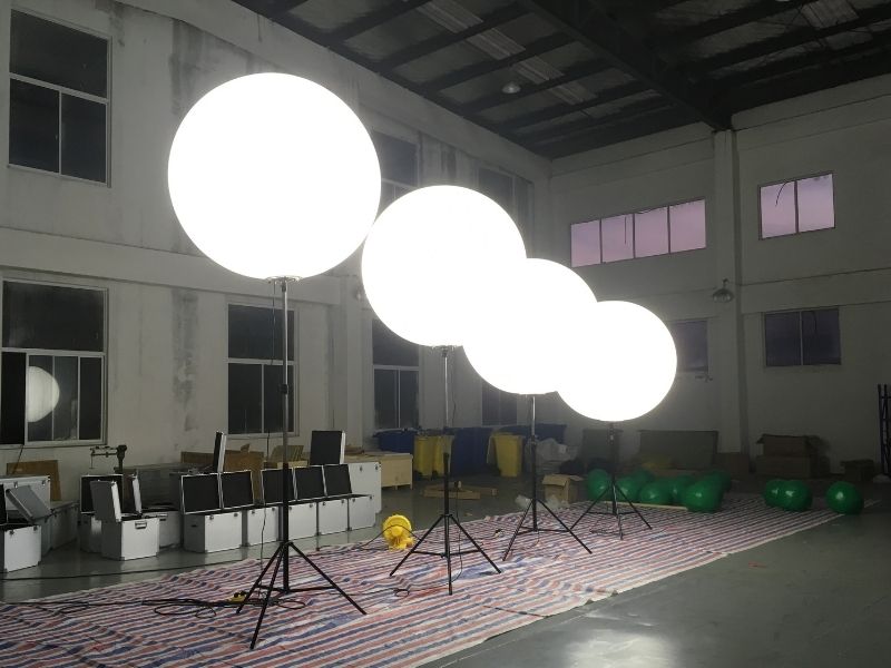 Bright Led Tripod Stand Balloons 1 | Film Balloons | Light Balloons | Grip Cloud Balloons | Helium Compressor｜Rc Blimps ｜Inflatable Tent | Car Cover |