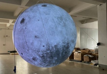 Rgb Led Light Moon Balloon 20211005 | Balloon | Blimp | Inflatable | Helium Compressor | Tichuan Internatioanal