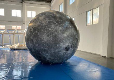 10ft/3m Helium Moon Advertising Balloon