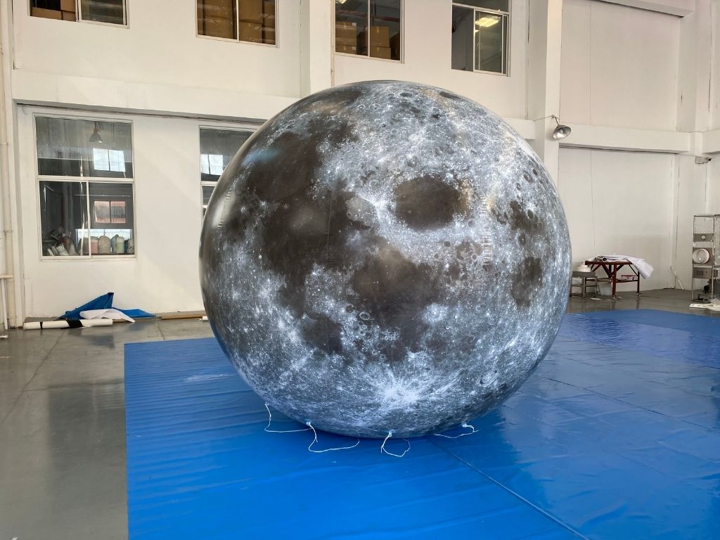 3m helium moon balloon backside