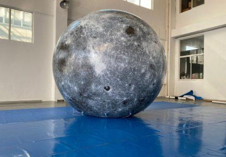 10ft/3m Helium Moon Advertising Balloon