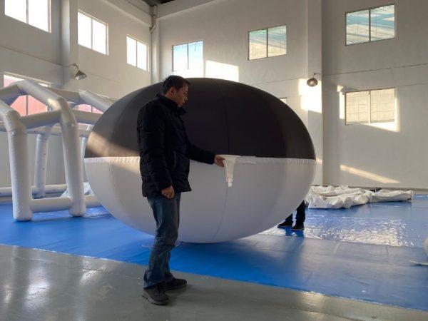 ellipse balloon 2.8m 2021 | Balloon | Blimp | Inflatable | Helium Compressor | Tichuan Internatioanal