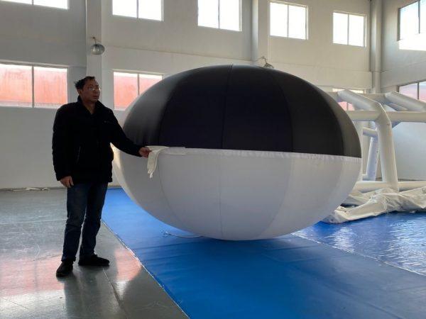 ellipse balloon 202112 | Balloon | Blimp | Inflatable | Helium Compressor | Tichuan Internatioanal