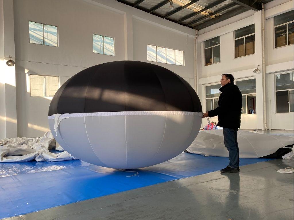 ellipse balloon 202112 bottom 1 | Balloon | Blimp | Inflatable | Helium Compressor | Tichuan Internatioanal