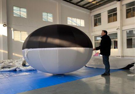 Customized Film Ellipse Balloon | 2.8m | Lighting Balloon