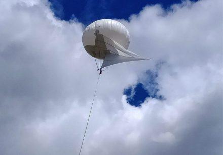 White Aerostat Balloon
