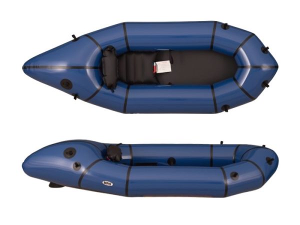 blue one person packcraft boat | Tachen Innovation
