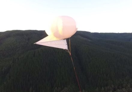 Aerial Oblate Spheroid Balloon 30m3