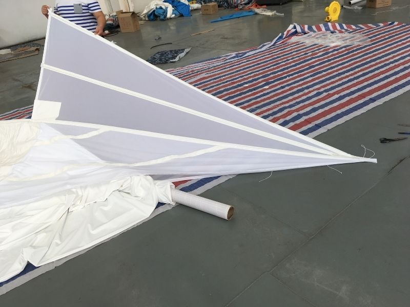 Aerial Oblate Spheroid Balloon detail 5 | Cinema Balloons, Light Balloons,Grip Cloud Balloons, Helium Compressor, Rc Blimps, Inflatable Tent , Car Cover - Supplier