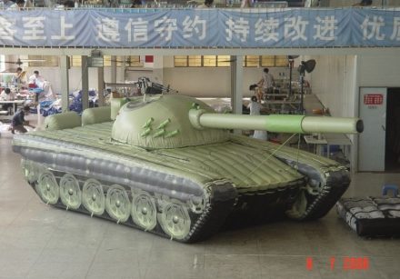 Inflatable Military Tanks