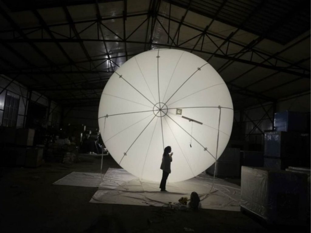 6m white aerial acrobatic balloon woo 2 | Cinema Balloons, Light Balloons,Grip Cloud Balloons, Helium Compressor, Rc Blimps, Inflatable Tent , Car Cover - Supplier