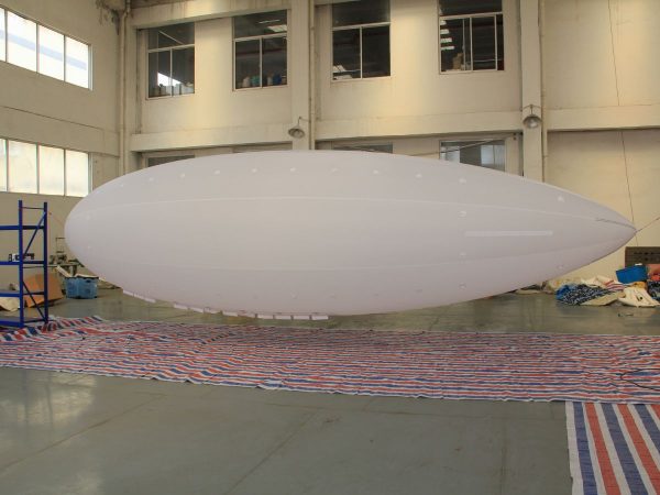 8m White Nylon Blimp - Image 2