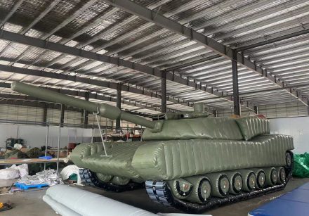 Inflatable Military Decoy M1A2 Tank PVC