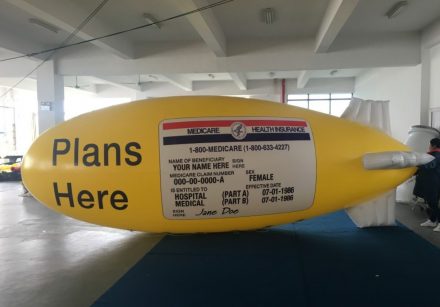 Medicare Advertising Blimp