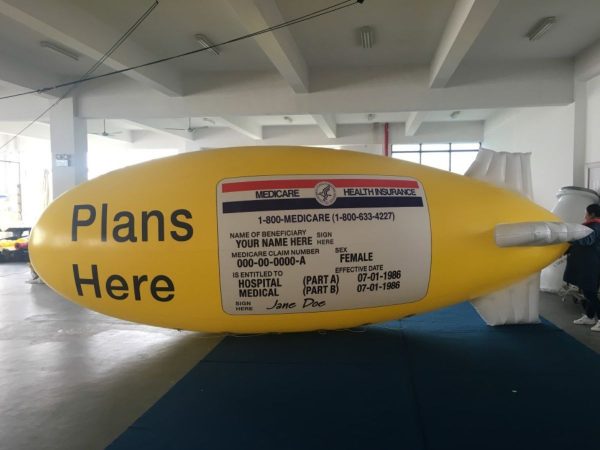 Medicare blimp 2023 01 | Cinema Balloons, Light Balloons,Grip Cloud Balloons, Helium Compressor, Rc Blimps, Inflatable Tent , Car Cover - Supplier