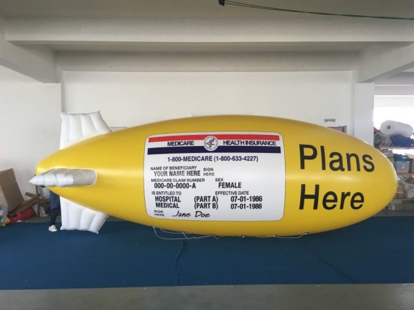 Medicare blimp 2023 03 | Cinema Balloons, Light Balloons,Grip Cloud Balloons, Helium Compressor, Rc Blimps, Inflatable Tent , Car Cover - Supplier