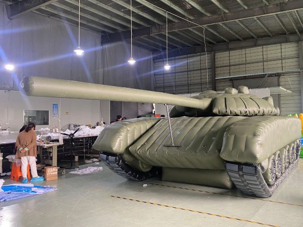 Inflatable Military Decoy T72 Tank PVC - Image 2