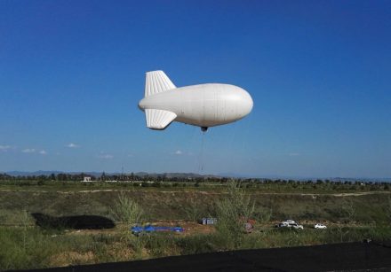 Tethered Airship