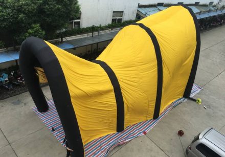 Inflatable Yellow Tent