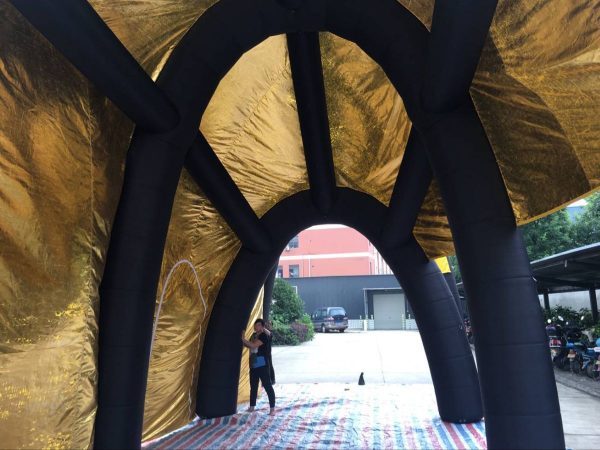Inflatable Yellow Tent - Image 2
